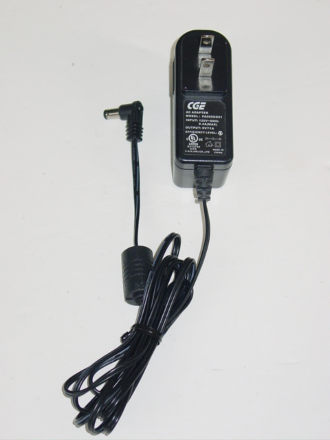 NEW CGE PA009UG01 AC Adapter 9V DC 1A